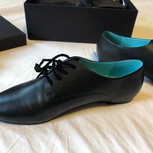 Black oxford flats, Shoes of Prey, 7.5 W  (38)